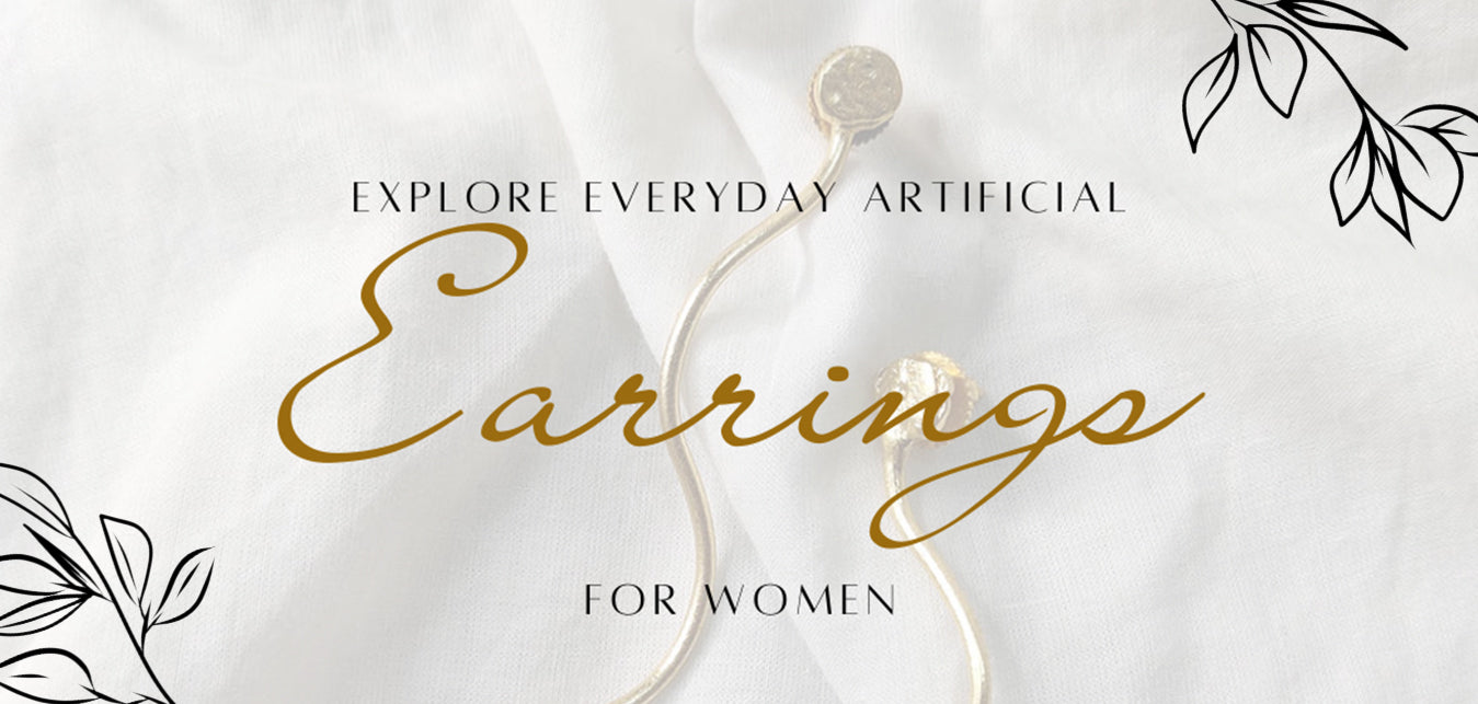 Explore everyday artificial earrings for women