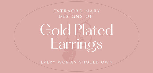 Extraordinary designs of gold plated earrings every woman should own