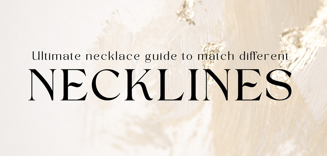 Ultimate necklace guide to match different necklines