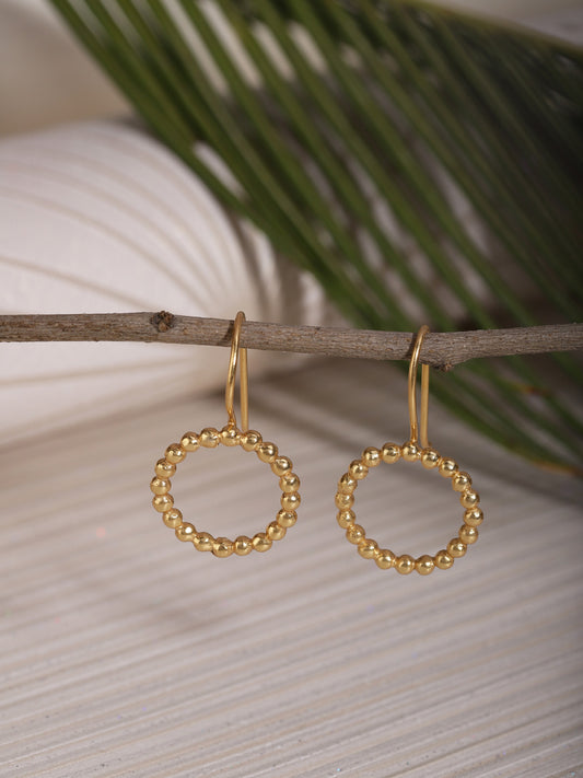 Gold Plated Ring Loops