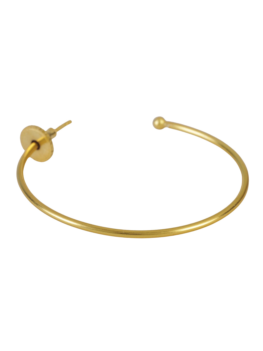 Gold Plated Classic Hoops