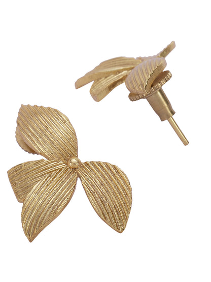 Gold Plated Floral Studs