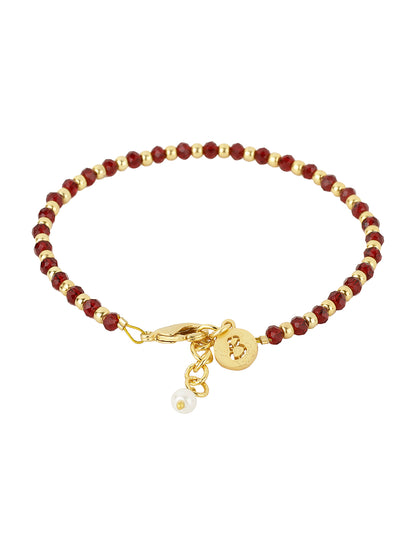 Classic Garnet Bracelet