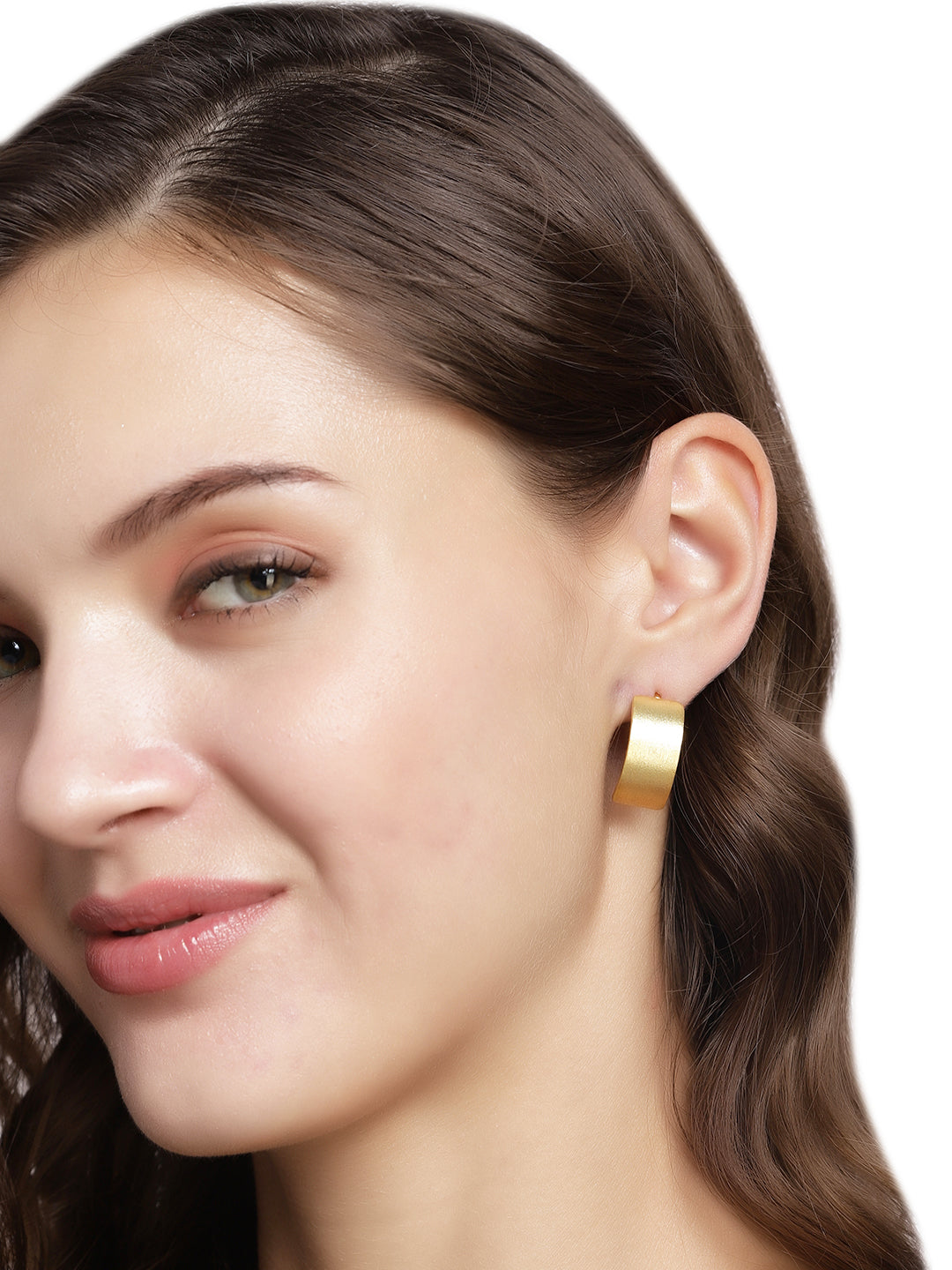 Gold Plated Arc Studs