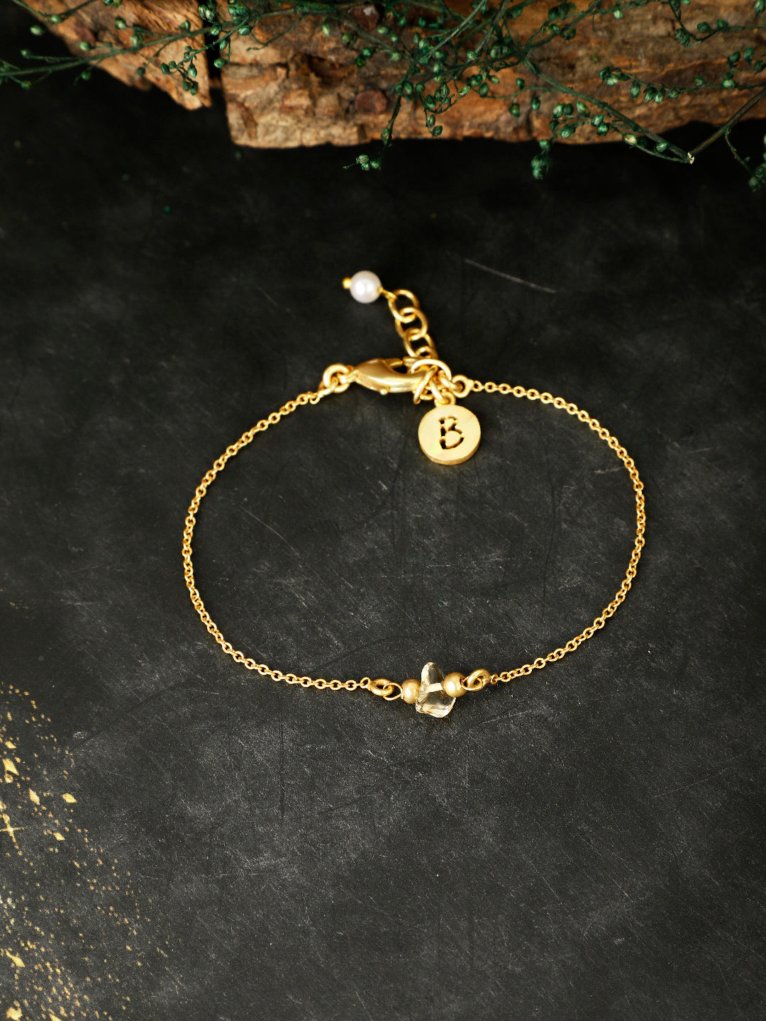 Minimal Citrine Bracelet