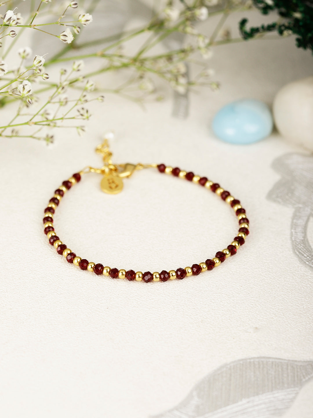 Classic Garnet Bracelet