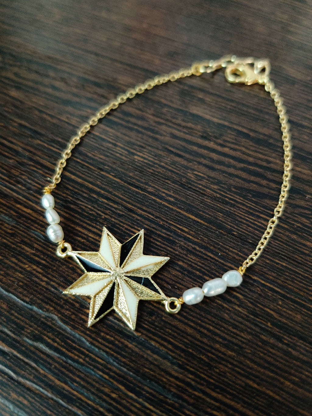 Gold Plated Star Bracelet, Bracelet - Shopberserk